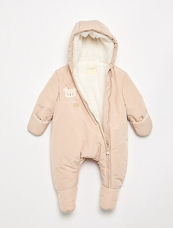 Saco de dormir 'Petit Béguin' com pés, luvas e capuz