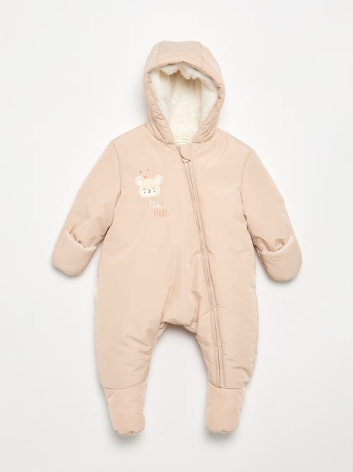 Saco de dormir 'Petit Béguin' com pés, luvas e capuz - Kiabi Saco de dormir 'Petit Béguin' com pés, luvas e capuz - Kiabi