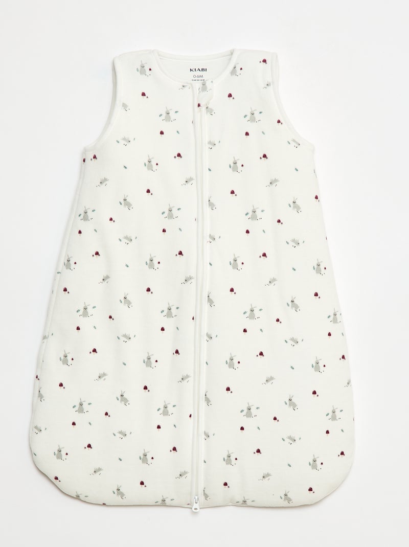 Saco de dormir quente com mangas removíveis - TOG 2.5 Bege - Kiabi