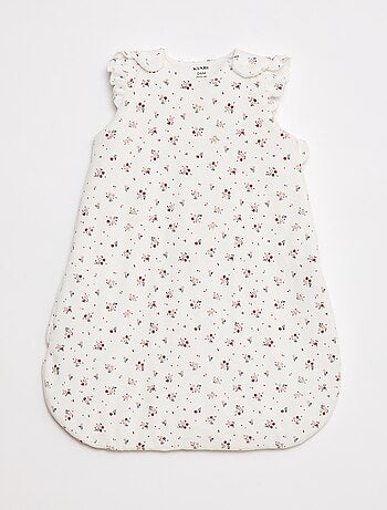 Saco de dormir quente com mangas removíveis e estampado floral TOG 2,5