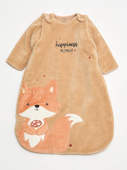 Saco de dormir quente com mangas removíveis por botões de pressão TOG 3 - Kiabi