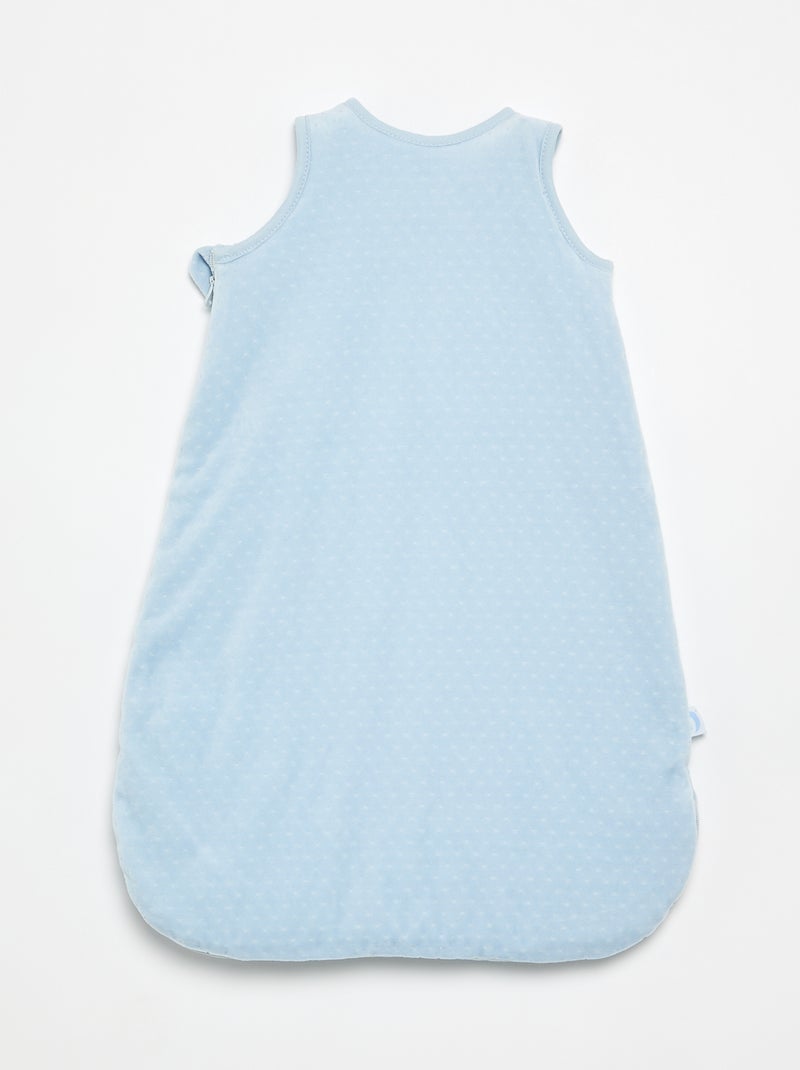 Saco de dormir quente com padrão TOG 2,5 Azul - Kiabi