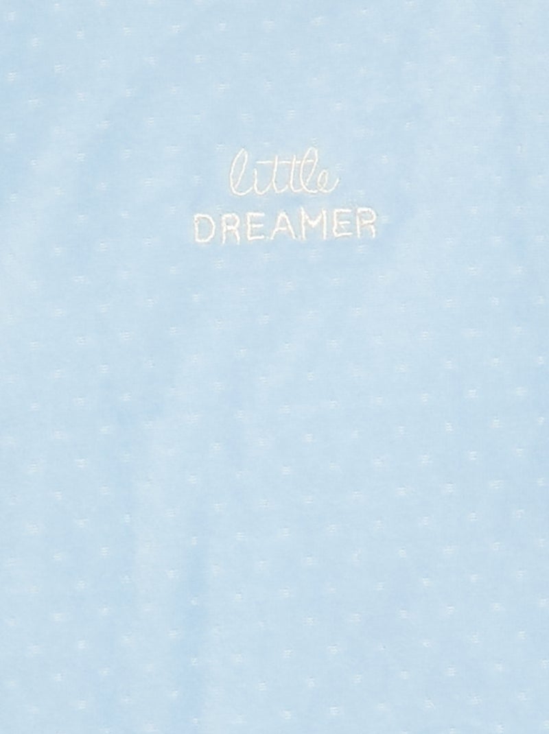 Saco de dormir quente com padrão TOG 2,5 Azul - Kiabi