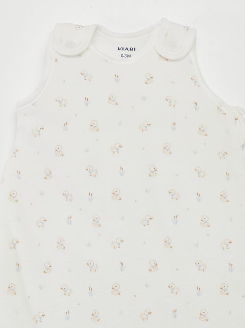 Saco de dormir quente com padrão TOG 2,5 - Kiabi