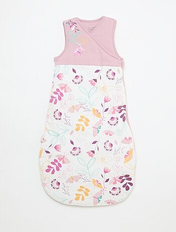 Saco de dormir quente com padrão