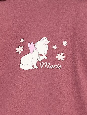 Saco de dormir quente 'Disney' 'Marie' removível em jersey de algodão