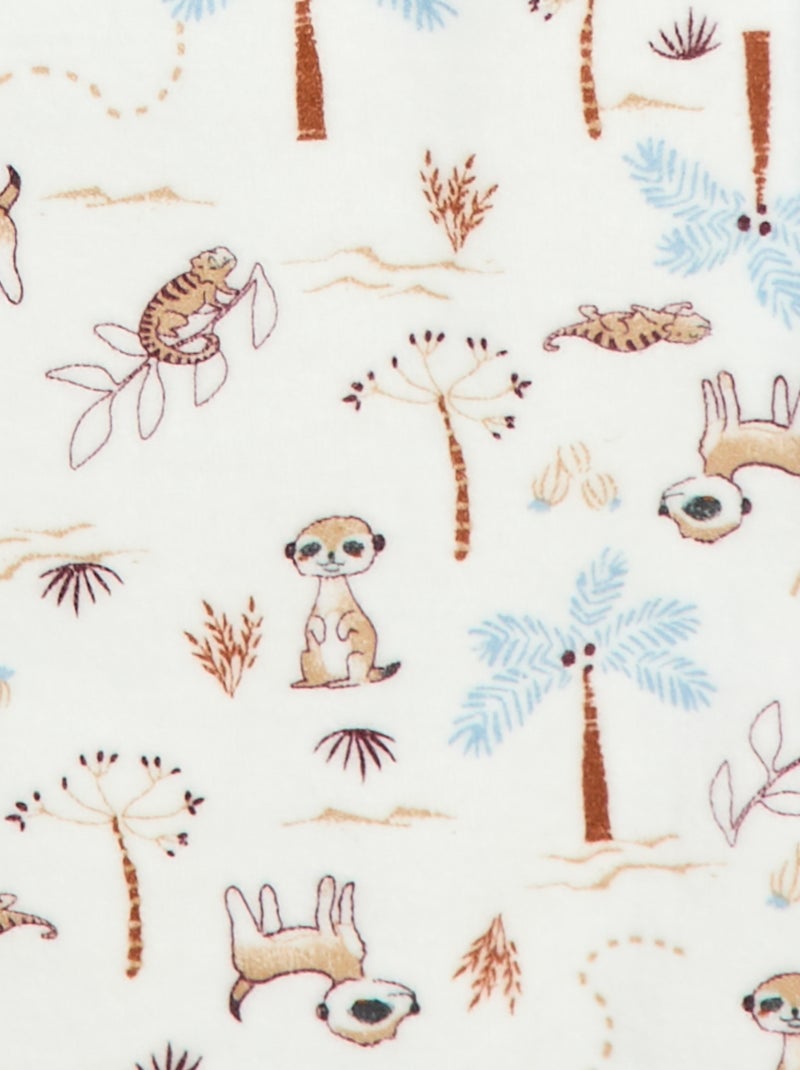 Saco de dormir sem mangas em veludo 'Petit Béguin' - TOG 3 Azul - Kiabi