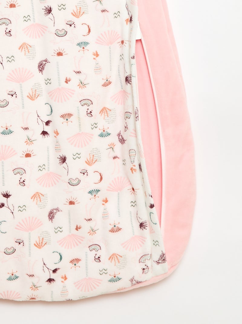 Saco de Dormir Sem Mangas 'Petit Béguin' - TOG 3 Rosa - Kiabi