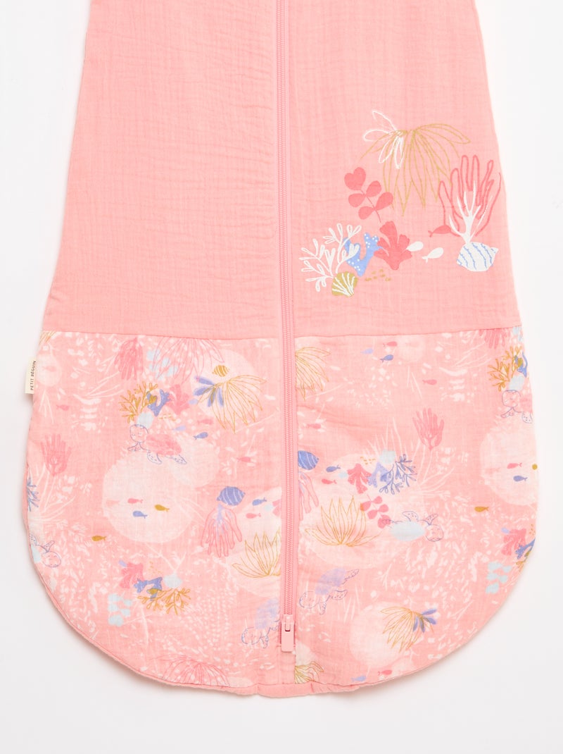 Saco de dormir sem mangas 'Petit Béguin' Rosa - Kiabi