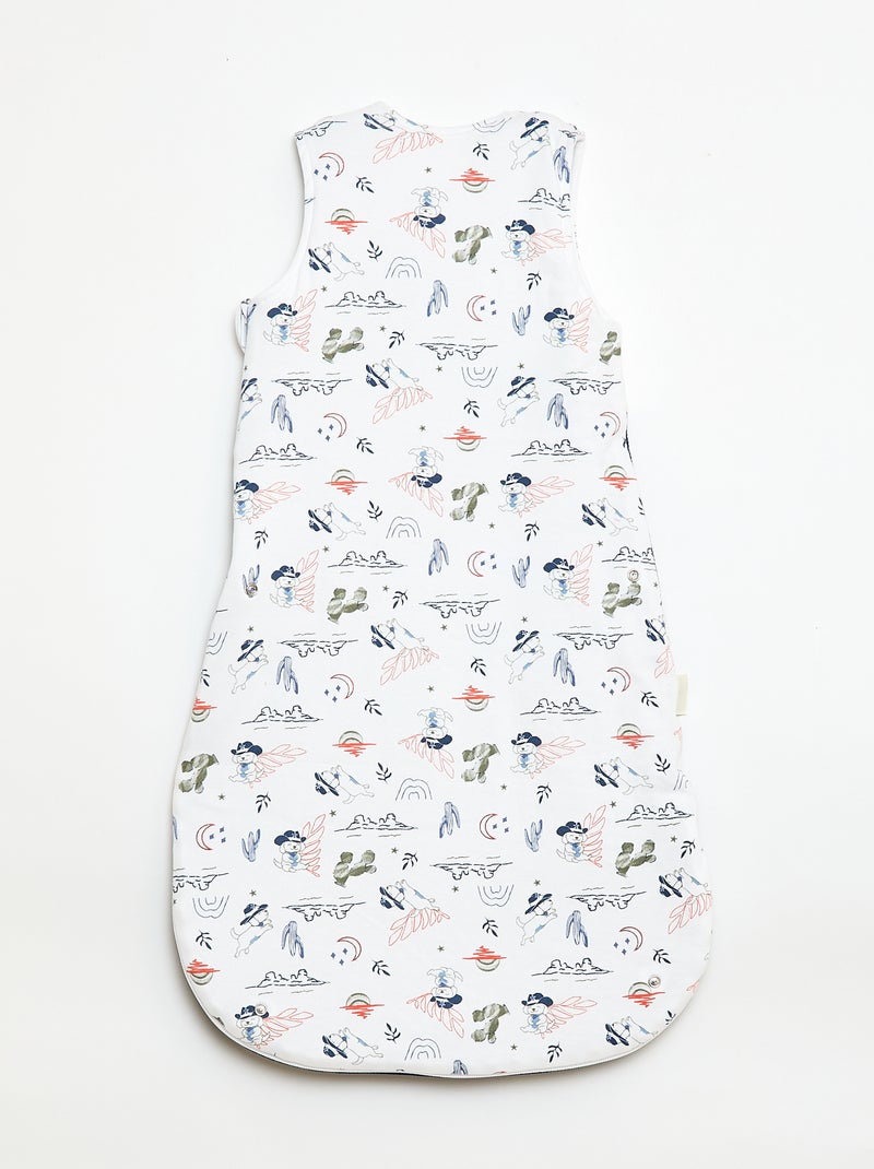 Saco de Dormir Sem Mangas TOG 3 'Petit Beguin' Azul - Kiabi