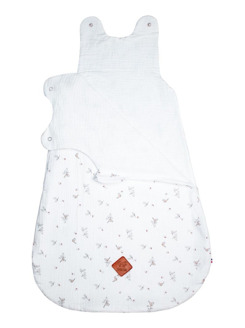 Saco de dormir verão bebé gaze de algodão tog 0,5 | sevira kids Branco - Kiabi
