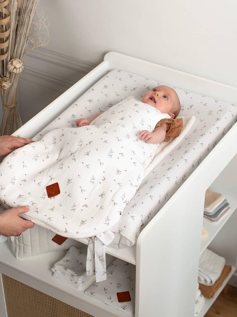 Saco de dormir verão bebé gaze de algodão tog 0,5 | sevira kids Branco - Kiabi