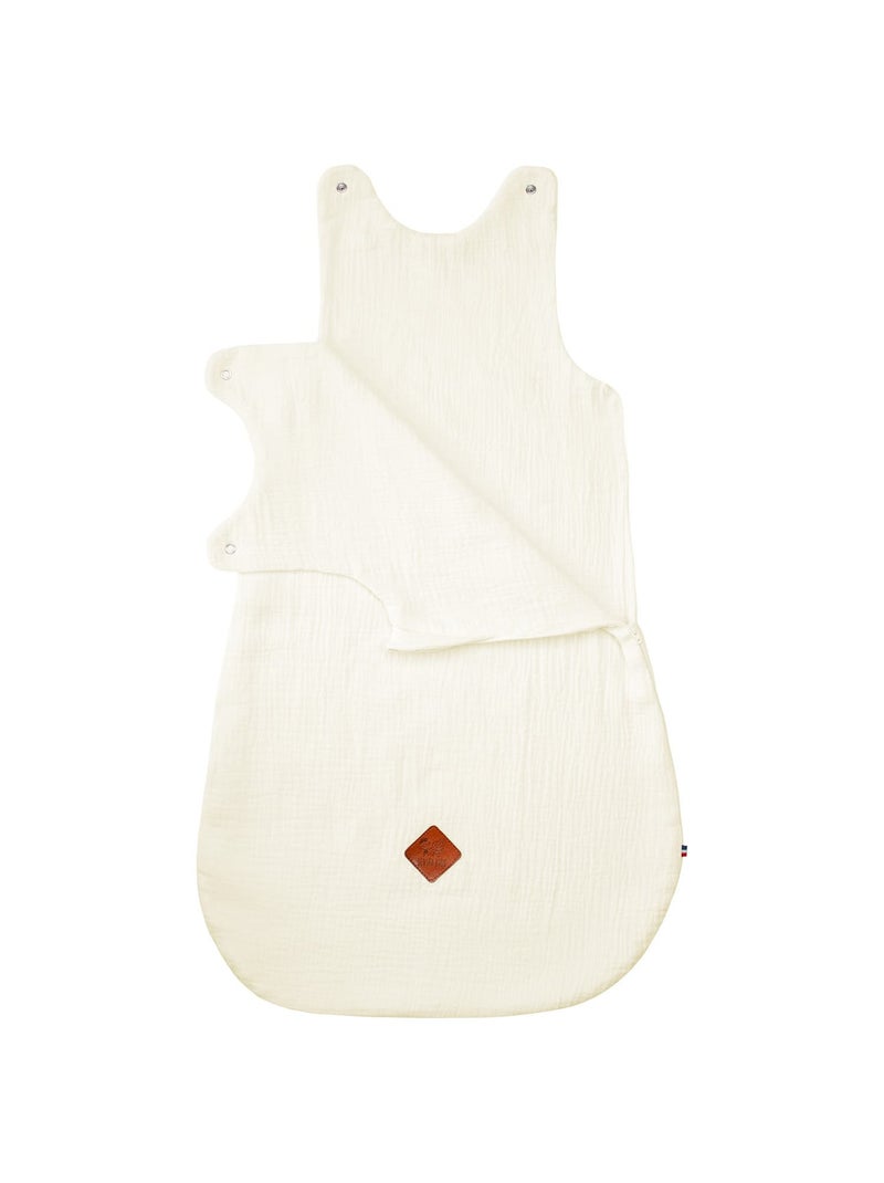 Saco de dormir verão bebé gaze de algodão tog 0,5 | sevira kids Ecru - Kiabi