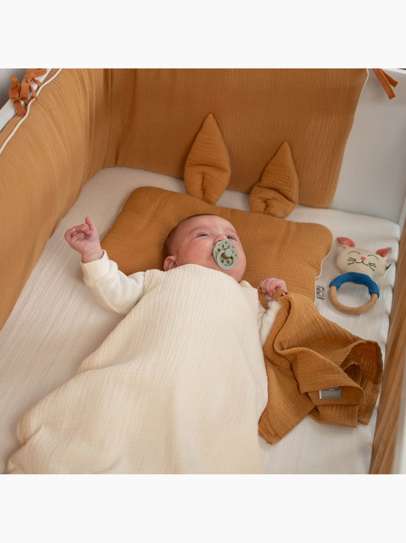 Saco de dormir verão bebé gaze de algodão tog 0,5 | sevira kids Ecru - Kiabi