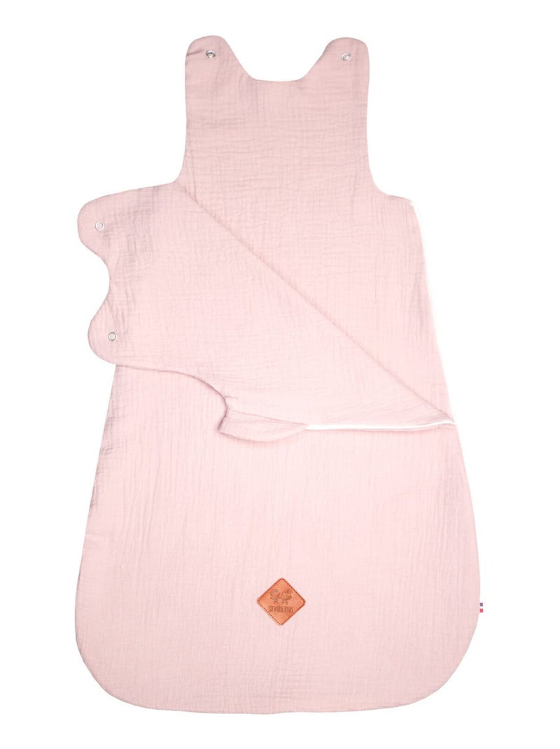 Saco de dormir verão bebé gaze de algodão tog 0,5 | sevira kids Rosa - Kiabi