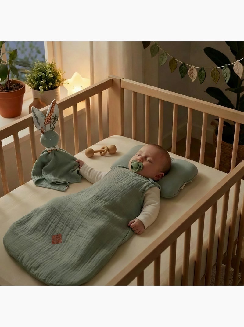 Saco de dormir verão bebé gaze de algodão tog 0,5 | sevira kids Verde-água - Kiabi