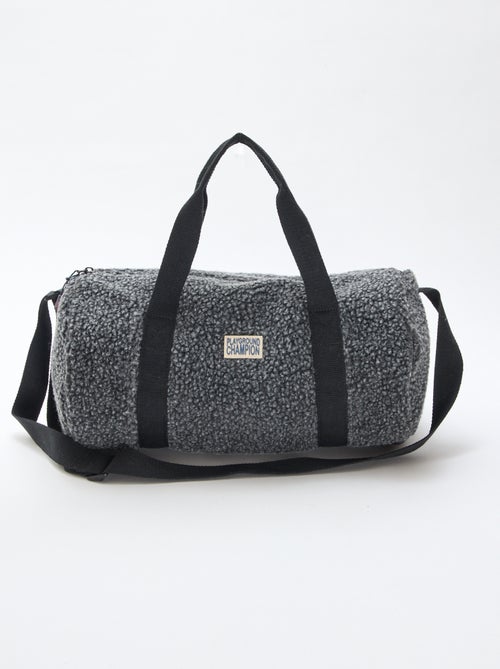 Saco de fim de semana em bouclé - Kiabi