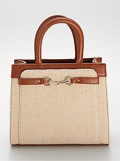 Saco de mão bimatéria - Kiabi