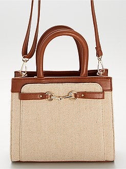 Saco de mão bimatéria - Kiabi