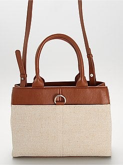 Saco de mão bimatéria - Kiabi