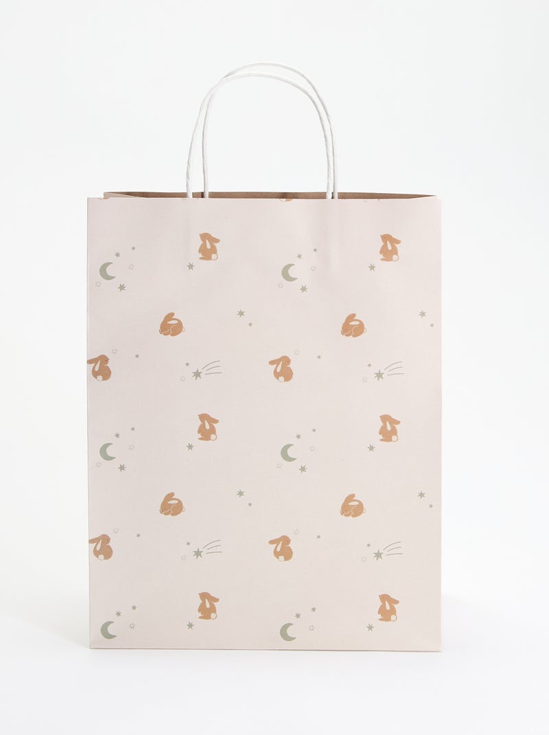 Saco de presente Bege - Kiabi