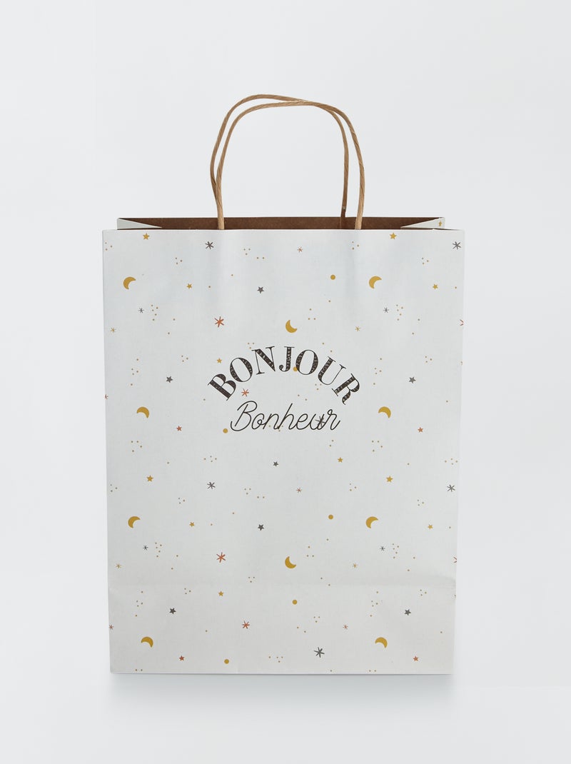 Saco de presente BRANCO - Kiabi