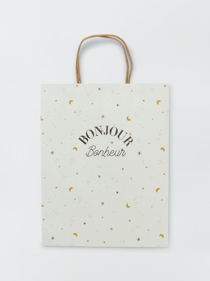 Saco de presente BRANCO - Kiabi