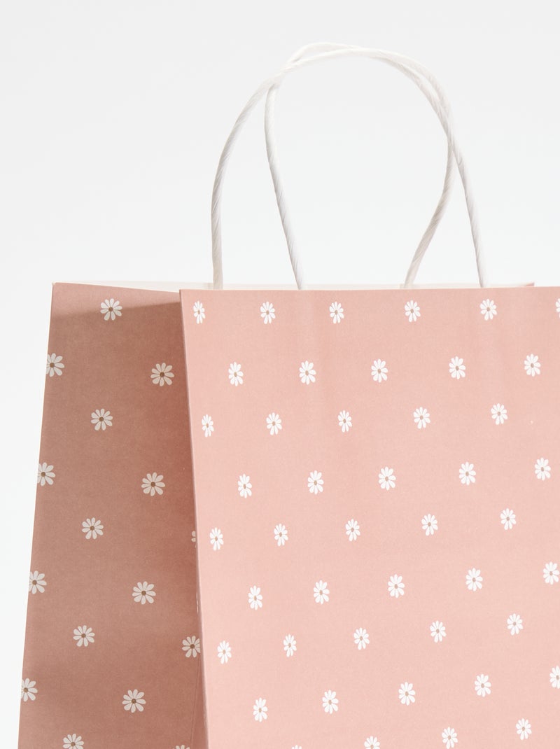 Saco de presente 'Coração' Rosa - Kiabi