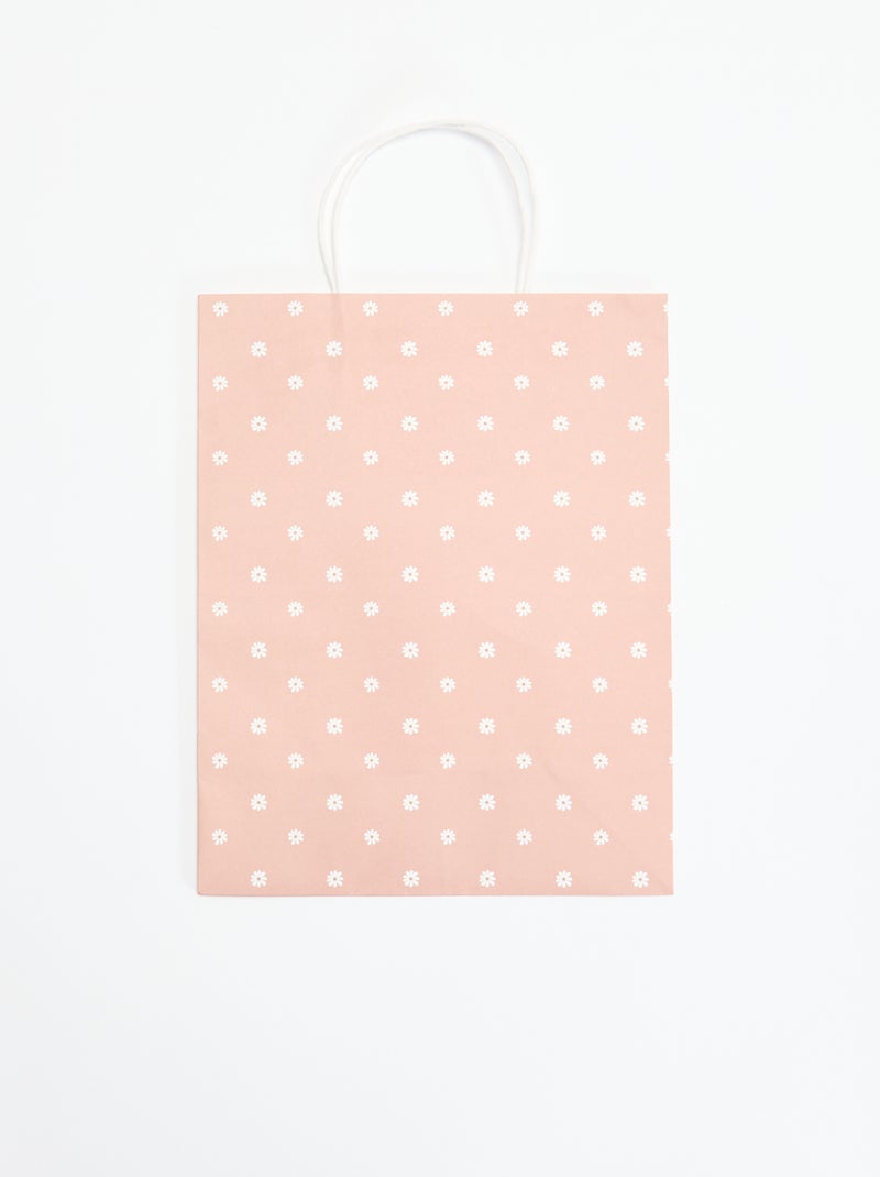 Saco de presente 'Coração' Rosa - Kiabi