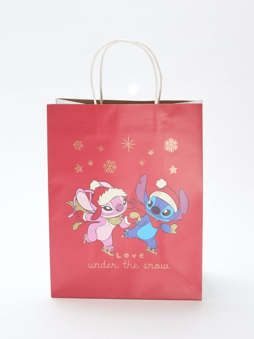 Saco de presente de Natal "Disney" 32x24x13 cm aproximadamente - Kiabi
