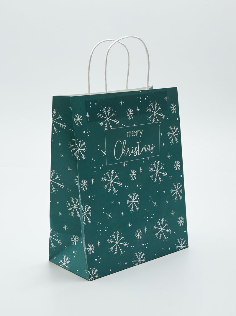 Saco de presente de Natal VERDE - Kiabi
