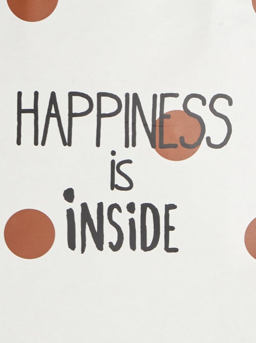 Saco de presente de papel - Kiabi