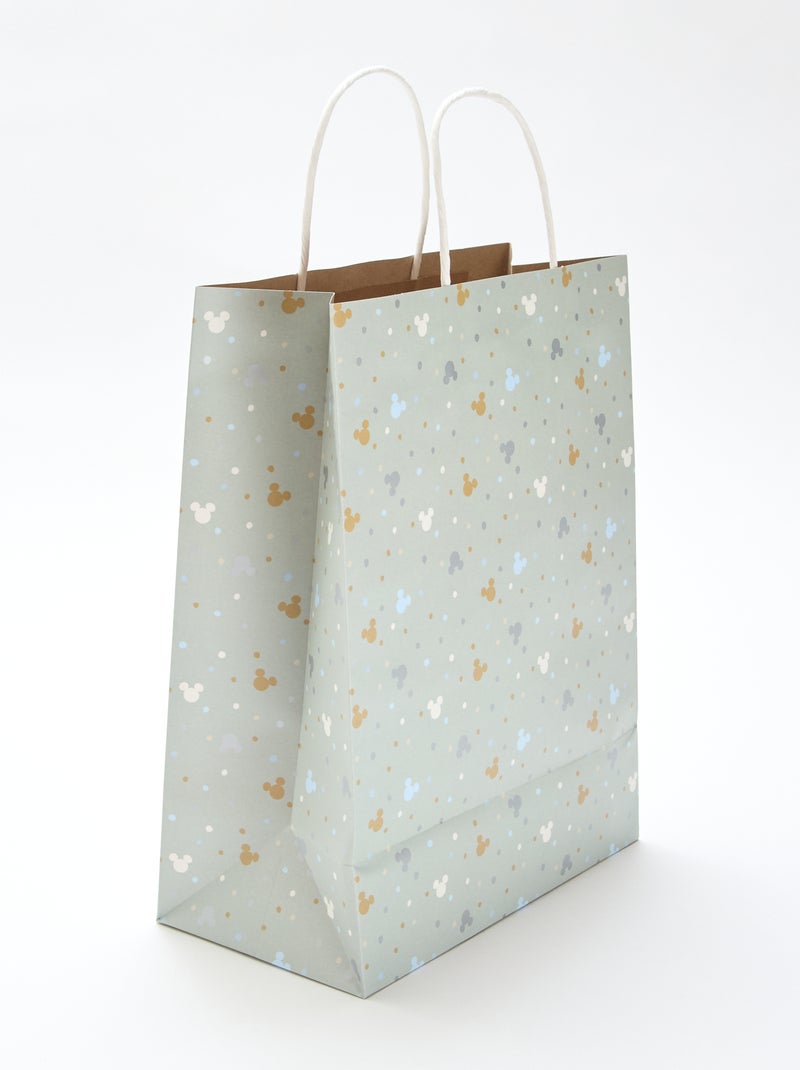 Saco de presente de papel 'Tambor' Verde - Kiabi
