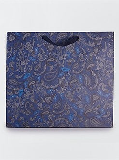 Saco de presente em papel reciclado - Kiabi