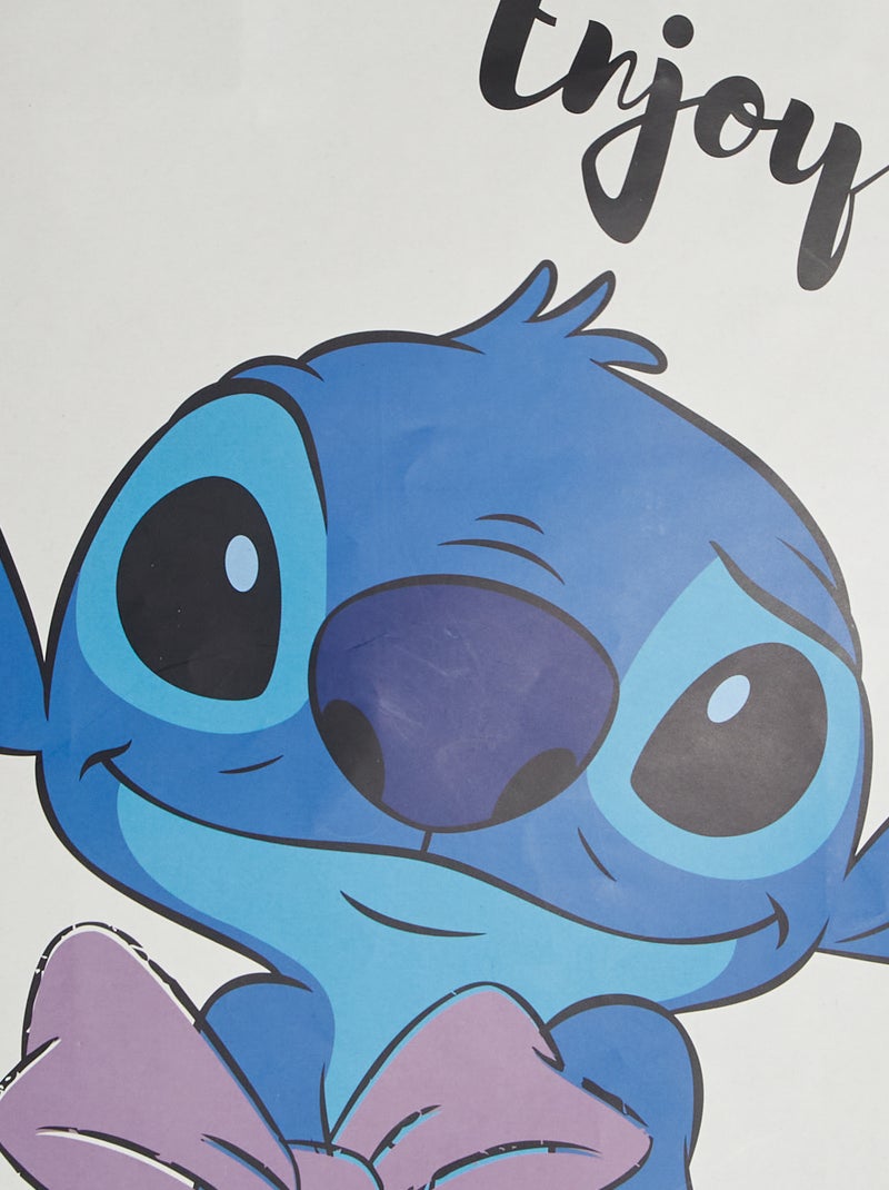 Saco de presente em papel 'Stitch' AZUL - Kiabi