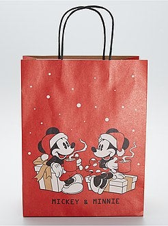 Saco de presente 'Mickey e Minnie' da 'Disney' - Kiabi