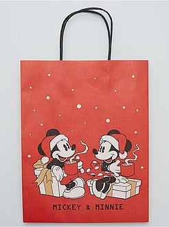 Saco de presente 'Mickey e Minnie' da 'Disney' - Kiabi