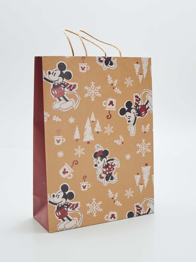 Saco de presente 'Mickey & Minnie' CASTANHO - Kiabi