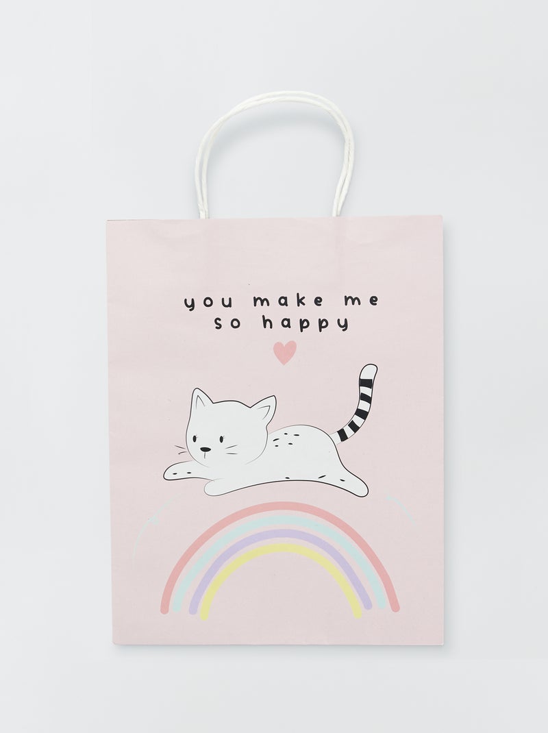 Saco de presente ROSA - Kiabi