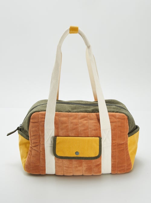 Saco de viagem color-block - Kiabi