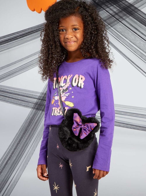 Saco em imitação de pelo 'Minnie' 'Halloween' - Kiabi