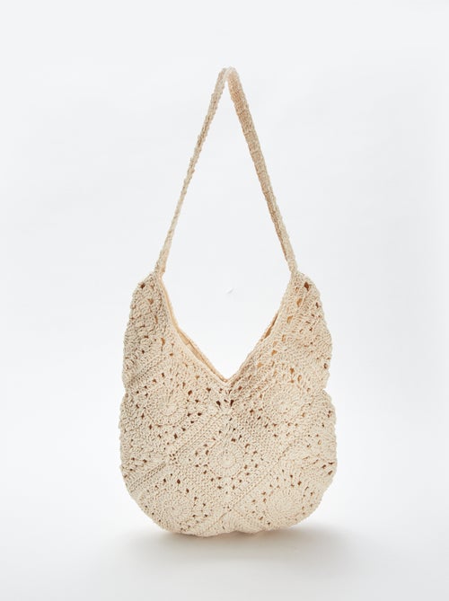 Saco em macramé informal - Kiabi