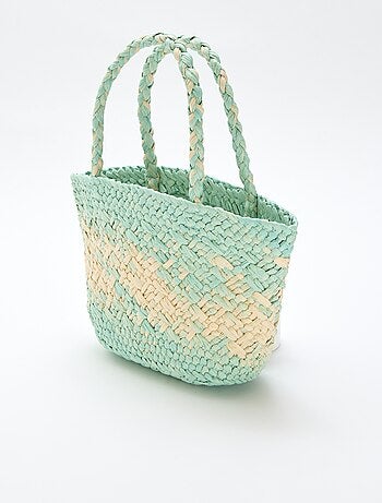 Saco em papel entrançado