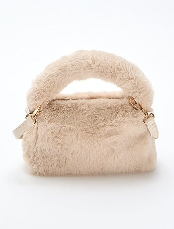 Saco imitação de pele falsa