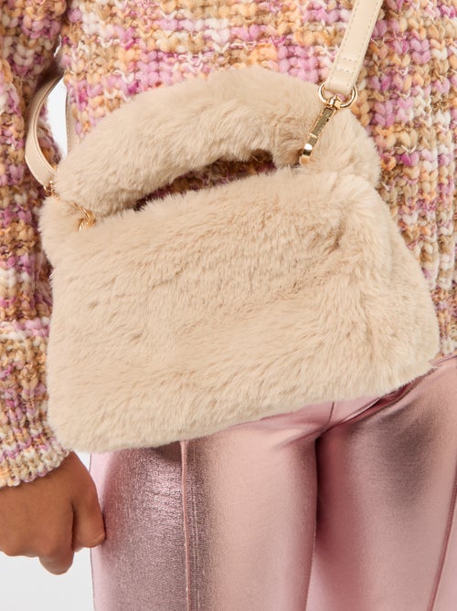 Saco imitação de pele falsa - Kiabi