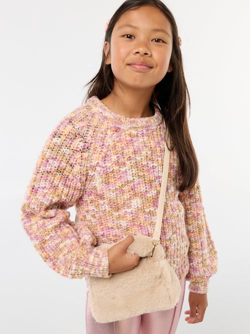 Saco imitação de pele falsa - Kiabi