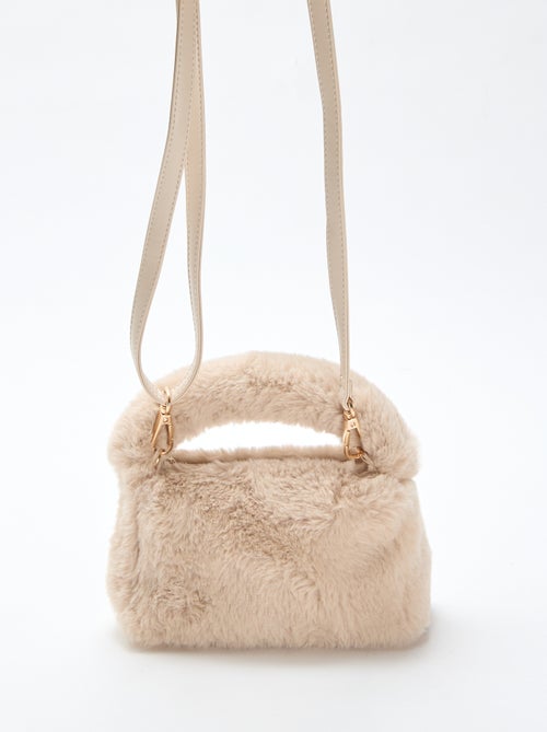 Saco imitação de pele falsa - Kiabi