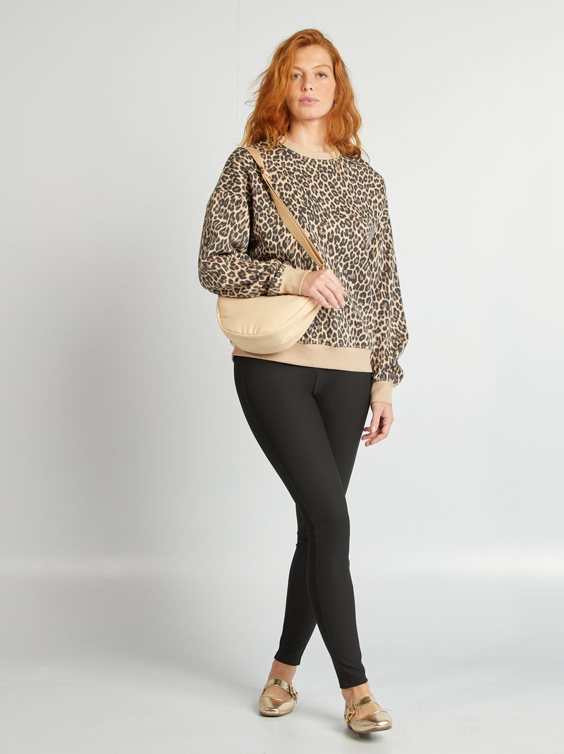 Saco meia-lua de nylon BRANCO - Kiabi