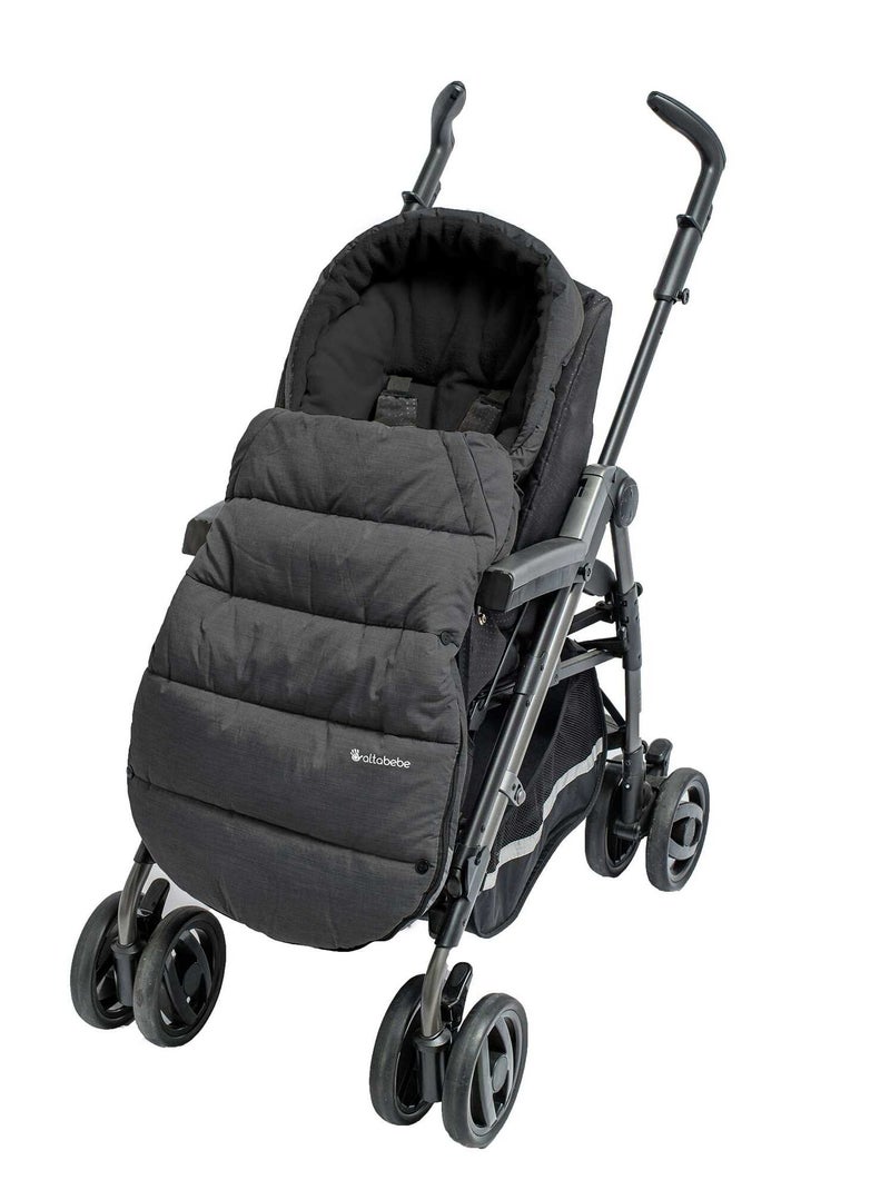 Saco para carrinho de bebé CINZA - Kiabi