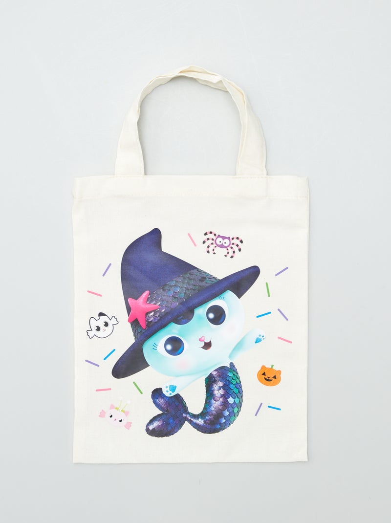 Saco para guloseimas 'A Casa Mágica da Gaby' - Halloween BRANCO - Kiabi